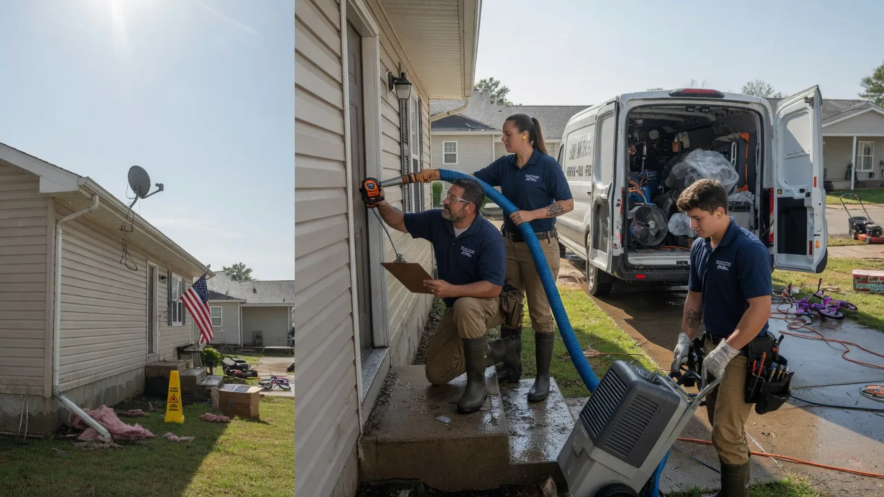Ceiling Water Damage Restoration in Bolivar, PA near me